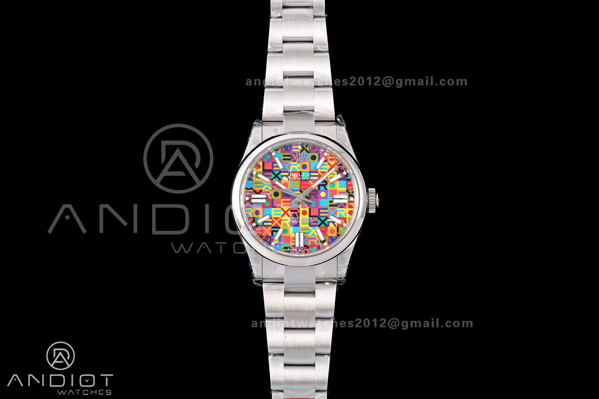 Oyster Perpetual 134300 41mm VSF 1:1 Best Edition 904L Steel Multicoloured Dial VS3235
